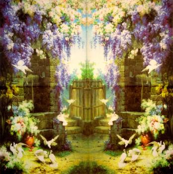 198 Garden - 3-ply - Thomas Kinkade